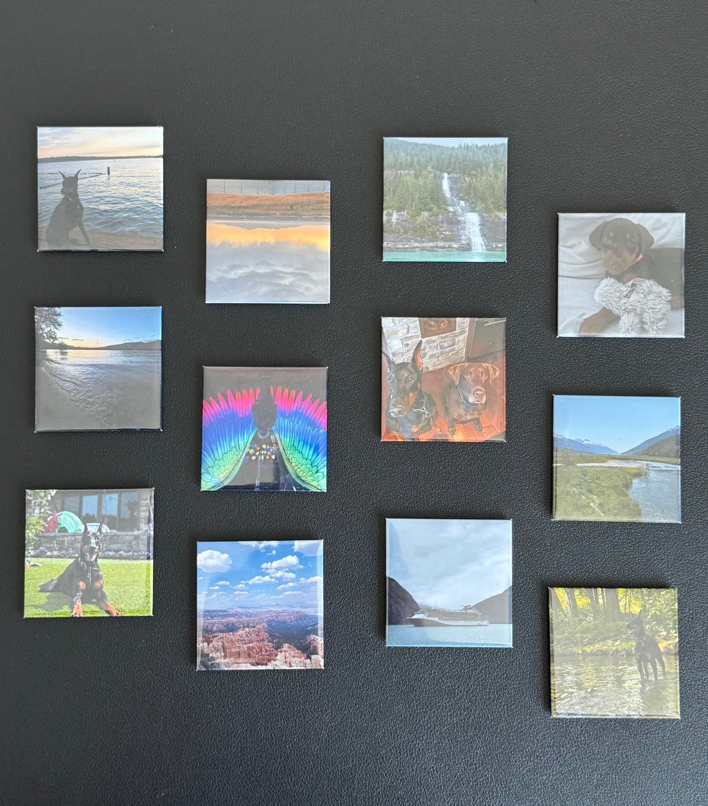 2x2 Custom Photo Magnets - 3 PACK