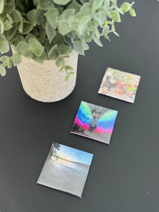 2x2 Custom Photo Magnets - 3 PACK