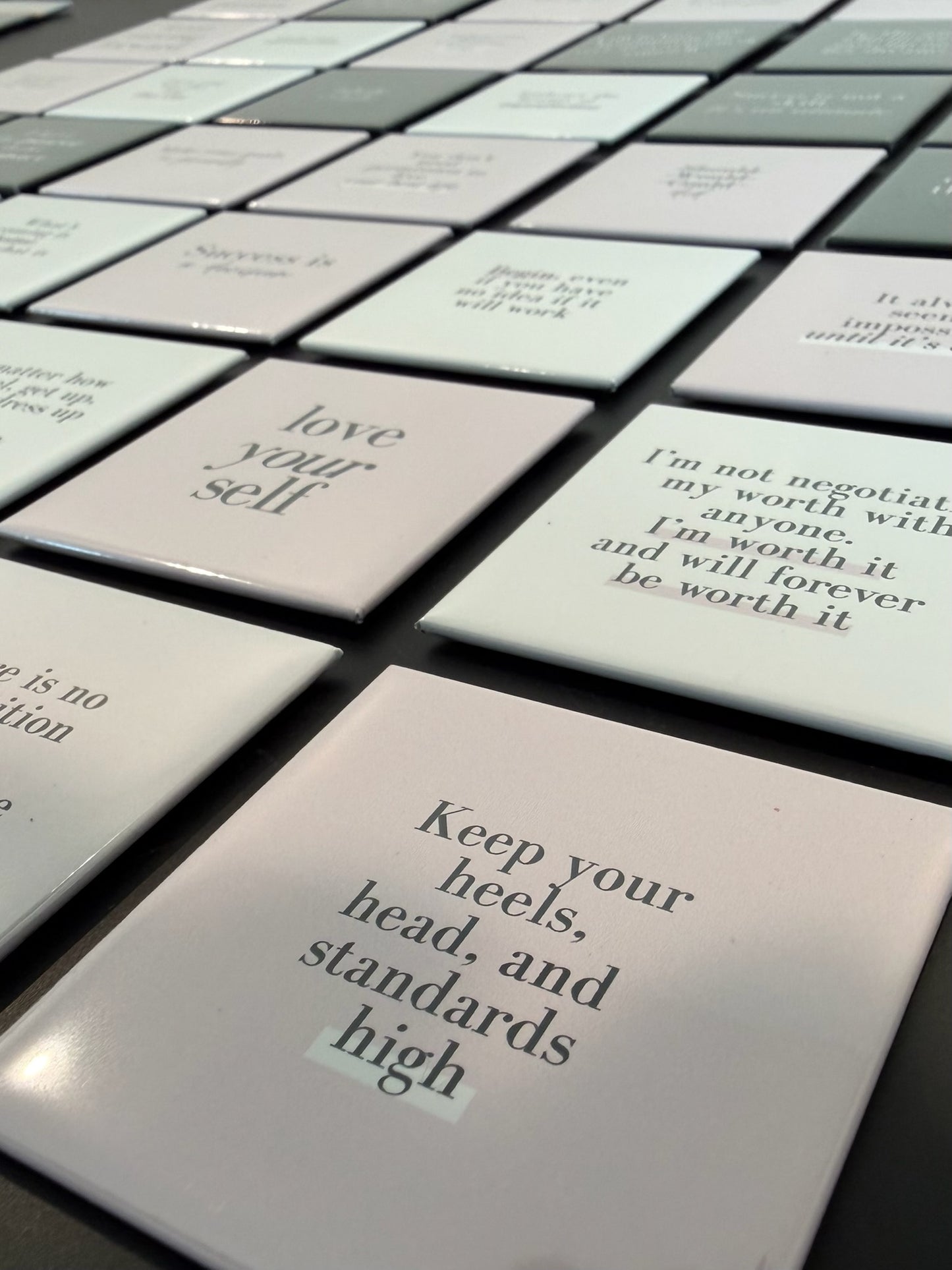 Boss Babe Quote Magnets – Empowering & Motivational - Set of 3