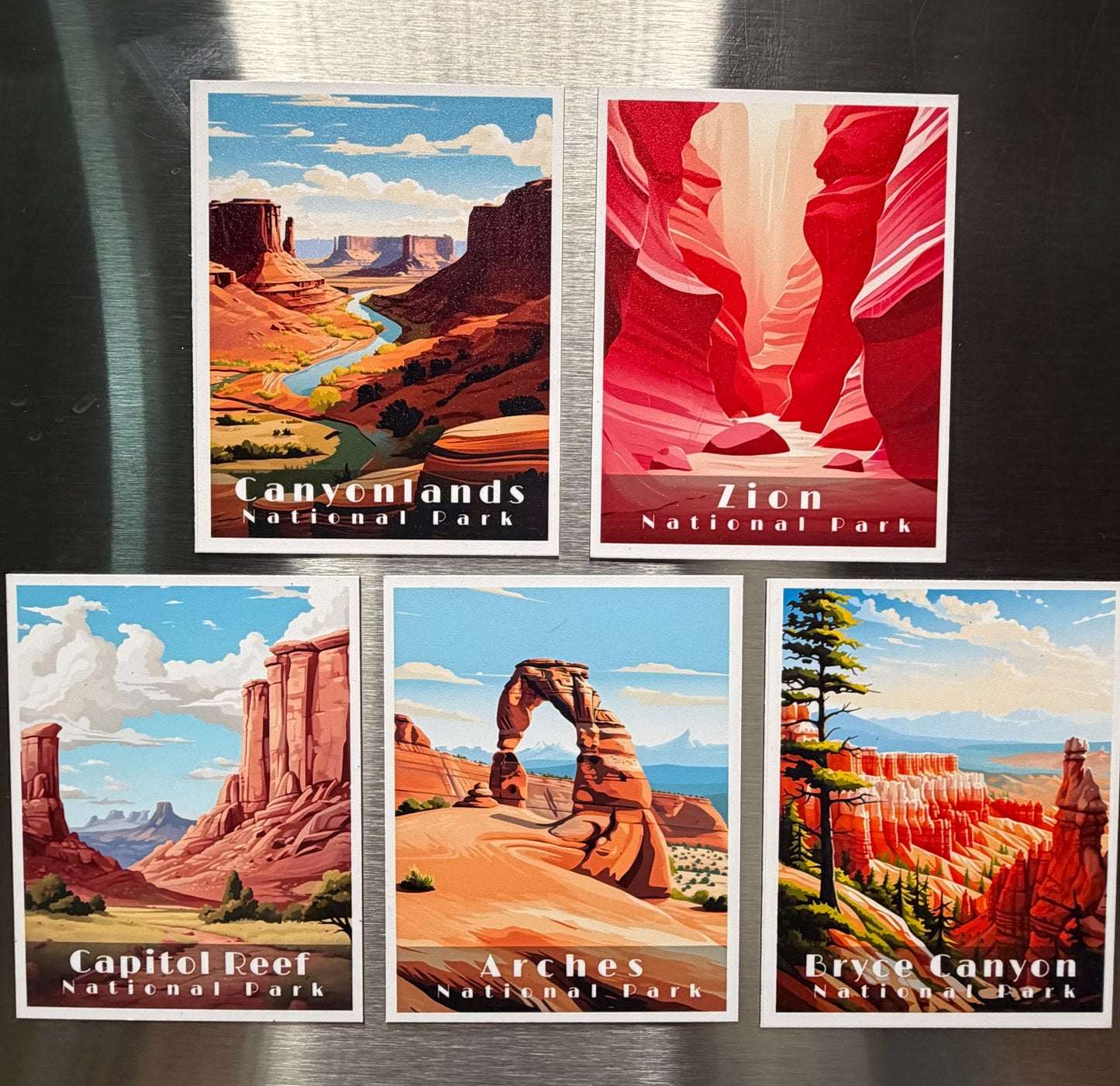Utah National Parks Set
