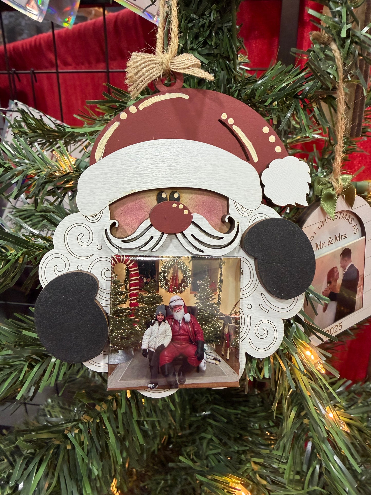 Santa Ornament